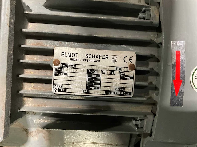Elmot-schäfer te 100l4a-41 / te 9014a-41 / te 100l4b-41 elektromotor (3x) - afbeelding 5 van  5