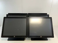 Elo (et1717l) 17", 1280x1024 (wuxga) led monitoren (6x)