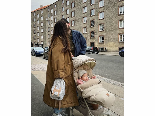 Elodie voetenzak buggy/ kinderwagen pure khaki - afbeelding 3 van  4