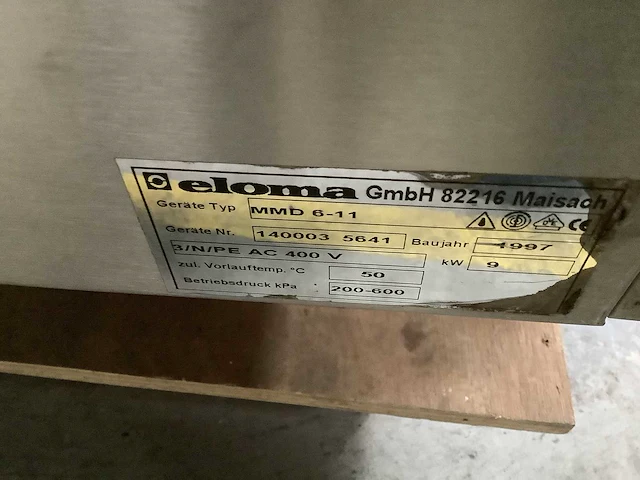 Eloma - combisteamer - afbeelding 5 van  5