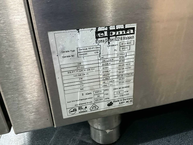 Eloma genius 10 1.1 combisteamer - afbeelding 2 van  10