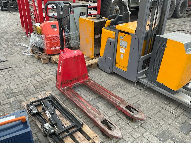 Elp15eu elektrische hydraulische palletwagen - afbeelding 3 van  10