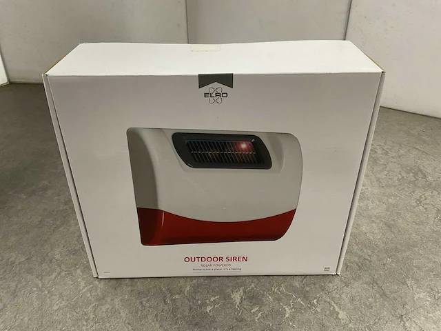 Elro - ag40srb - solar buitensirene voor elro alarmsysteem (3x) - afbeelding 2 van  4
