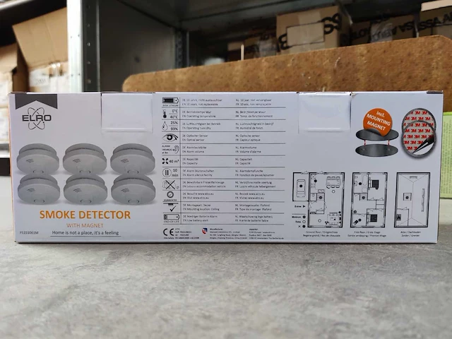 Elro - fs151011m - 6-pack rookmelders - afbeelding 3 van  7