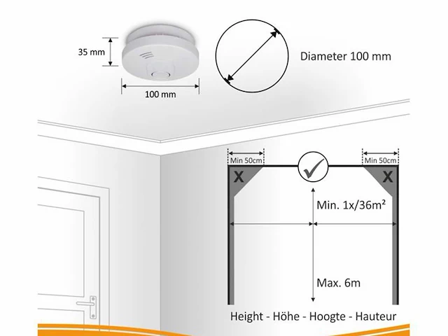 Elro - fs151011m - 6-pack rookmelders - afbeelding 7 van  7