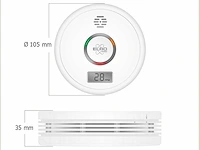 Elro - pk491011 - koolmonoxidemelder (3x) - afbeelding 2 van  7