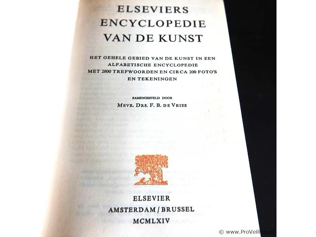 Elseviers encyclopedie van de kunst - afbeelding 2 van  5