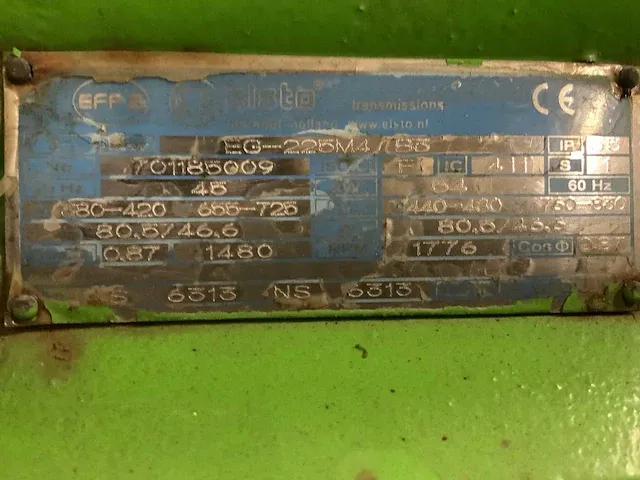 Elsto eg225 m4 elektromotor - afbeelding 7 van  7