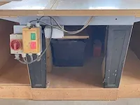 Elu - ras 1603 - werkbank met ingebouwde radiaalzaag en schuurmachine - afbeelding 2 van  13