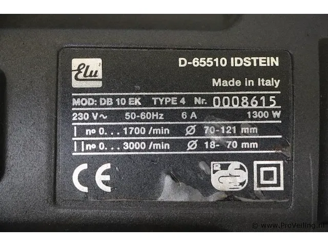 Elu db 10 ek boormachine in koffer - afbeelding 3 van  3
