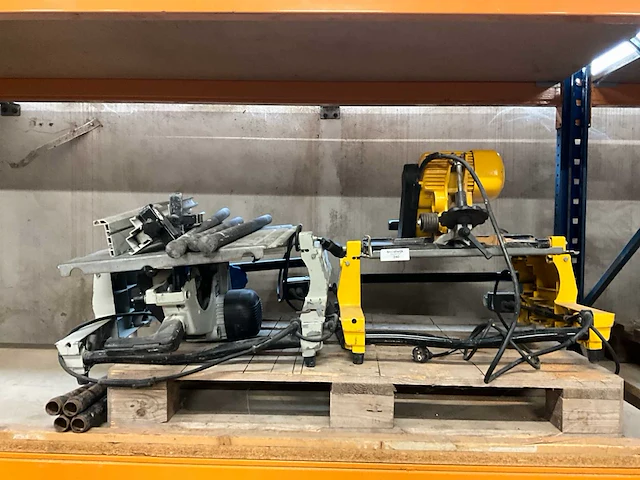 Elu / dewalt tas 273 / dw 743 a1 afkortcirkelzaagmachine - afbeelding 3 van  8