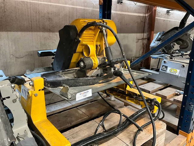 Elu / dewalt tas 273 / dw 743 a1 afkortcirkelzaagmachine - afbeelding 5 van  8