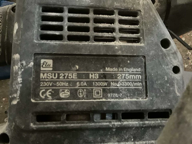 Elu msu 275e alligatorzaag - afbeelding 3 van  4