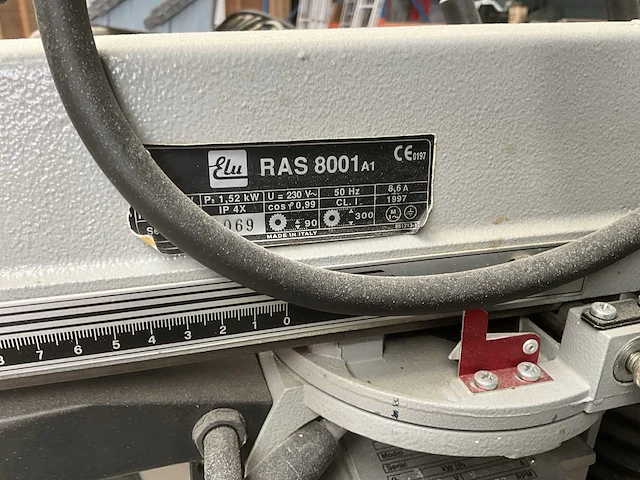 Elu ras 8001 radiaalafkortzaagmachine - afbeelding 5 van  13