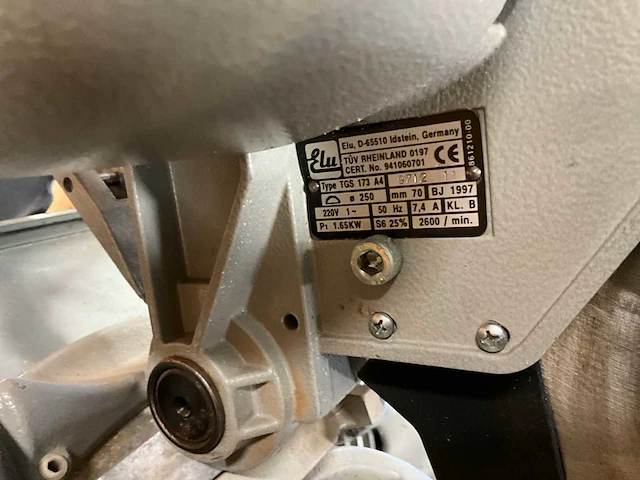 Elu tgs 174 afkortcirkelzaagmachine - afbeelding 8 van  8