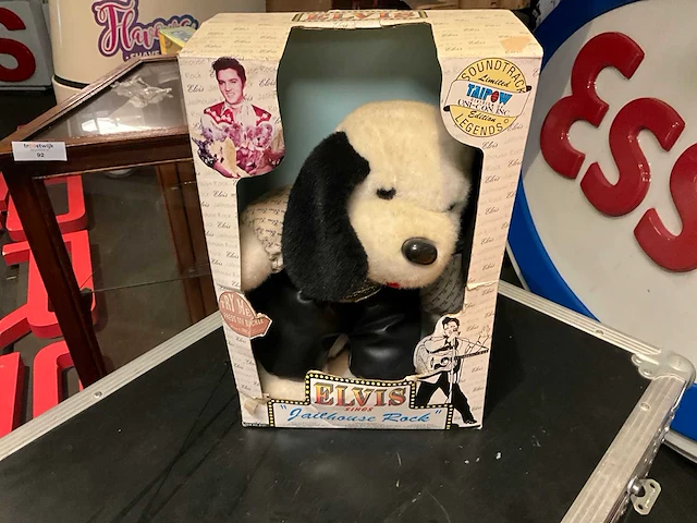 Elvis jailhouse rock knuffelbeer - afbeelding 2 van  5
