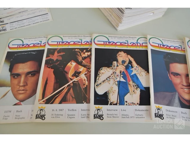 Elvis magazine "graceland" - afbeelding 4 van  7