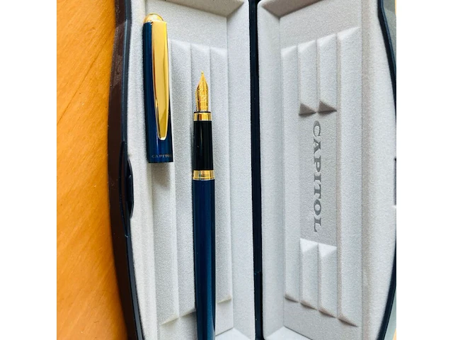 Elysee capitol 24kt gp vulpen - made in phorzheim - afbeelding 4 van  5