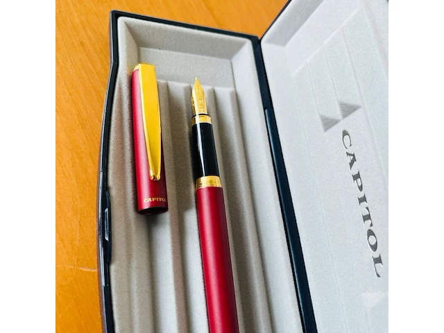 Elysee capitol 24kt gp vulpen - made in phorzheim - afbeelding 1 van  5