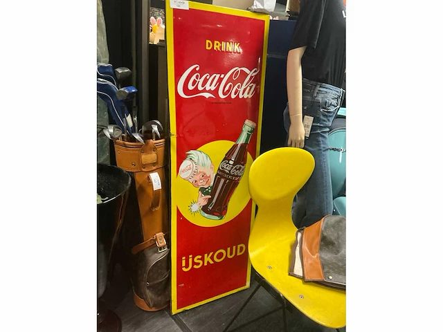 Emaille coca-cola wandbord - afbeelding 2 van  7