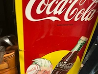 Emaille coca-cola wandbord - afbeelding 6 van  7