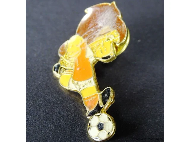 Emaille knoopsgatbroche - afbeelding 2 van  3
