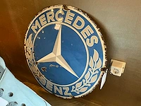 Emaille mercedes wandbord - afbeelding 2 van  6