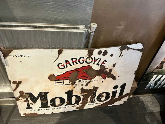 Emaille mobiloil wandbord - afbeelding 2 van  10