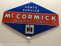 Emaille reclamebord mc cormick, international - afbeelding 1 van  4