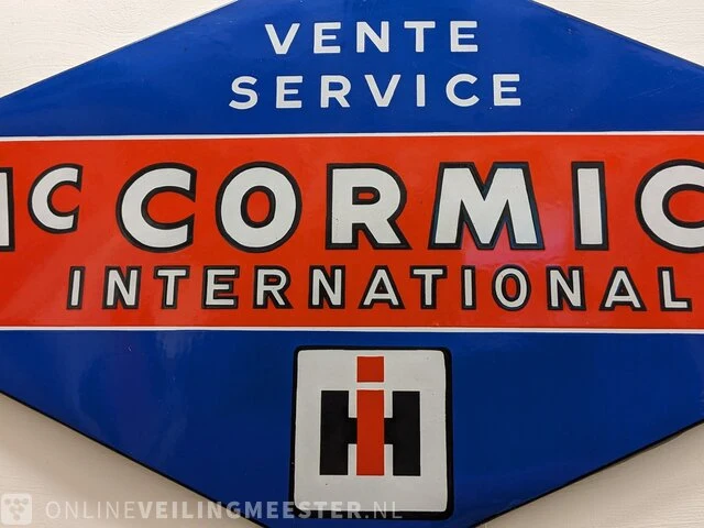 Emaille reclamebord mc cormick, international - afbeelding 2 van  4