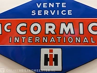 Emaille reclamebord mc cormick, international - afbeelding 2 van  4