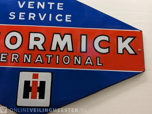 Emaille reclamebord mc cormick, international - afbeelding 3 van  4