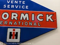 Emaille reclamebord mc cormick, international - afbeelding 3 van  4