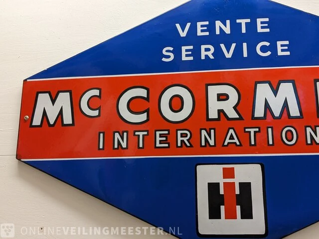 Emaille reclamebord mc cormick, international - afbeelding 4 van  4