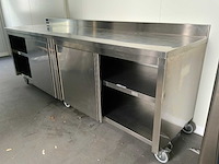 Emainox werktafel rvs - afbeelding 2 van  4