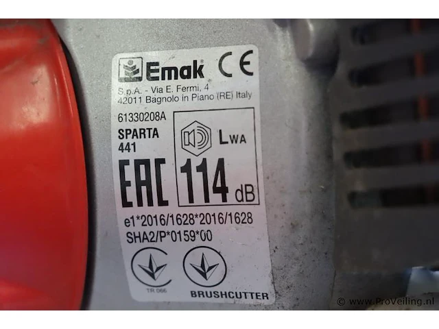 Emak bosmaaier incl. toebehoren - afbeelding 4 van  9