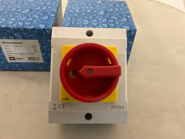 Emat - ews-225 - werkschakelaar (2x) - afbeelding 2 van  3