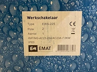 Emat - ews-225 - werkschakelaar (2x) - afbeelding 3 van  3