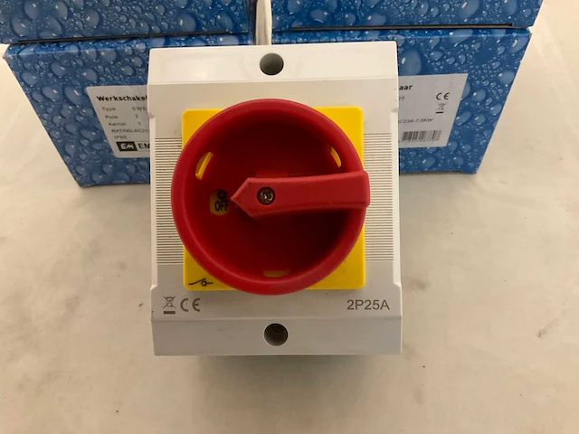 Emat - ews-225 - werkschakelaar (4x) - afbeelding 2 van  3