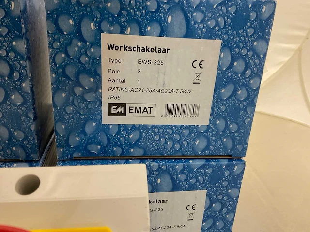 Emat - ews-225 - werkschakelaar (4x) - afbeelding 3 van  3