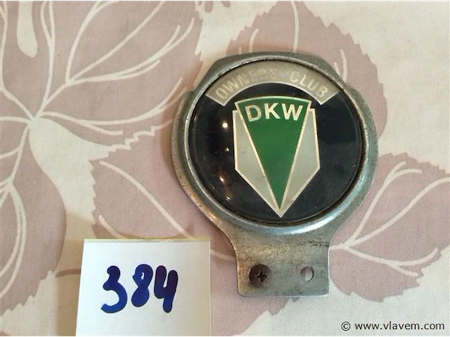 Embleem dkw - afbeelding 1 van  1