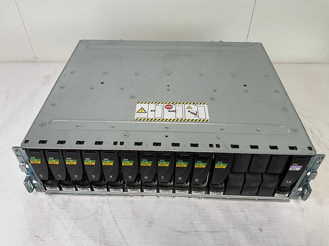 Emc (ktn-stl3) 10x 1 tb sas(st1000nm0023) - 1x 1 tb sas(st31000424ss) - 1x 300 gb sas(hus156030vls600) disk array enclosure - afbeelding 3 van  10