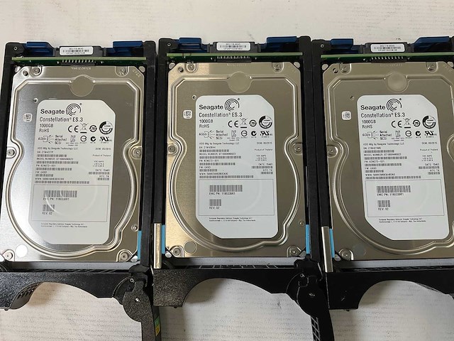 Emc (ktn-stl3) 10x 1 tb sas(st1000nm0023) - 1x 2 tb sas(0f27000) disk array enclosure - afbeelding 7 van  8