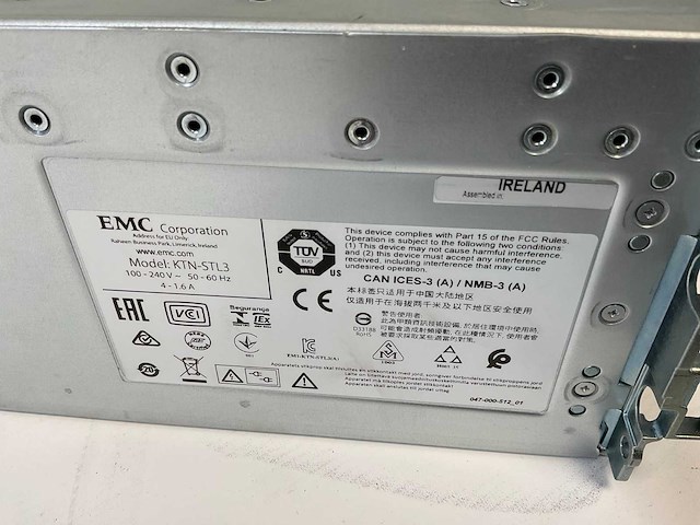 Emc (ktn-stl3) 14x 4 tb sas(0f27003) disk array enclosure storage - afbeelding 6 van  11