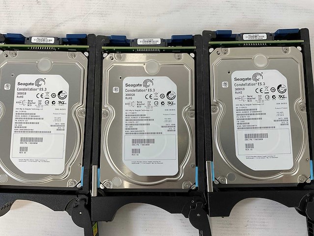 Emc (ktn-stl3) 15x 3 tb sas(st3000nm0023) disk array enclosure storage - afbeelding 10 van  11