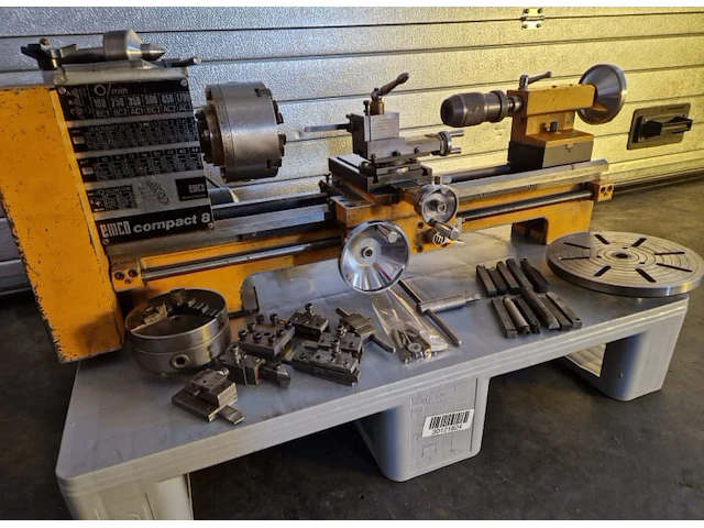 Emco compact 8 draaibank - afbeelding 2 van  9