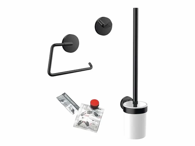 Emco round 439813300 toiletaccessoire set - afbeelding 2 van  3
