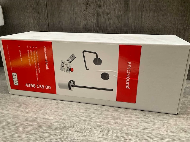 Emco round 439813300 toiletaccessoire set - afbeelding 3 van  3