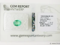 Emerald 1.14ct gra certified - afbeelding 5 van  8