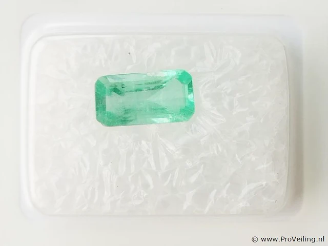 Emerald 1.18ct gra certified - afbeelding 1 van  4